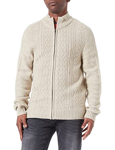 Blend Męska kurtka z dzianiny 20714634, 141107/Oyster Gray, XXL