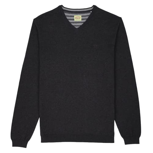 OXBOW sweter męski, czarny melanż, 4XL