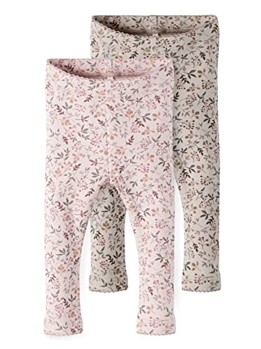 NAME IT Legginsy dla niemowląt, Lilac Burnished, 56 cm