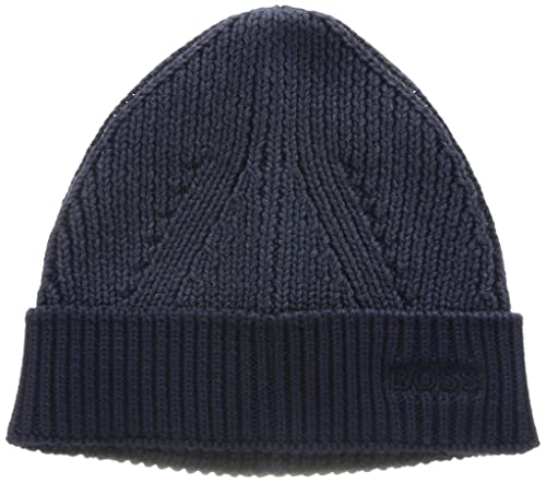 BOSS Męska czapka Andrino Hat, Dark Blue404, ONESI