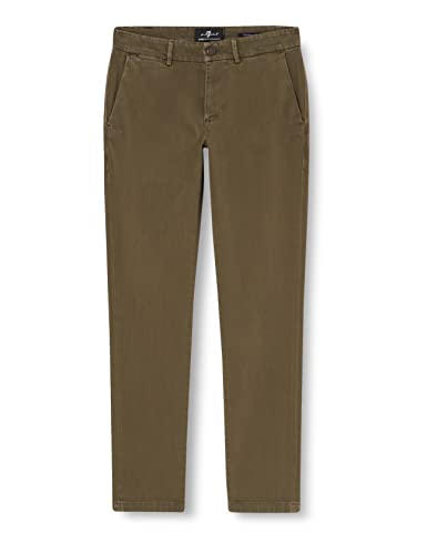 7 For All Mankind Spodnie męskie, zielony, 30