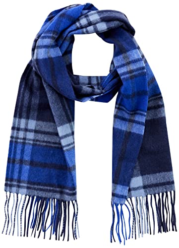JACK & JONES Jactoronto Woven Scarf Ln szalik męski, granatowy blezer, jeden rozmiar