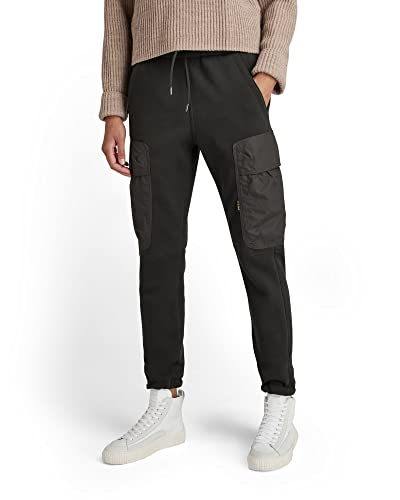 G-STAR RAW Damskie spodnie dresowe 3D Pocket Boyfriend, szary (Cloack C235-5812), S