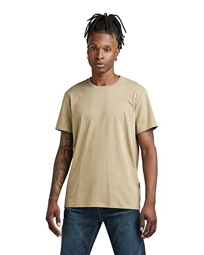 G-STAR RAW Męski T-Shirt Base-s R T S/SG-STAR RAW Męski T-Shirt Base-s R T S/S, beżowy (Tree House D16411-336-c941), XS