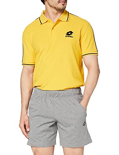 Lotto Męskie szorty Dinamico Ii Mel Js w luźnym stylu, Szary, M