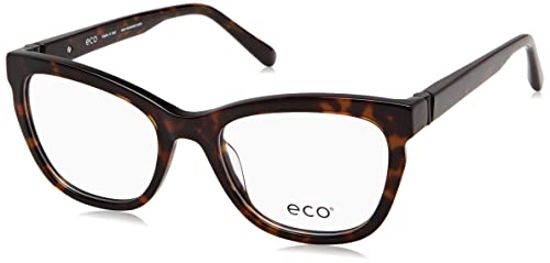 MODO & ECO Damskie opalowe okulary przeciwsłoneczne, zielone (Dark Tortoise), 50, zielony (Dark Tortoise)