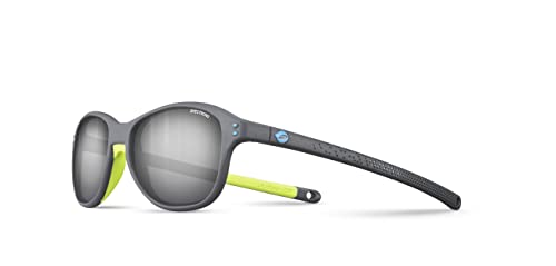 Okulary przeciwsłoneczne Julbo Boomerang, ciemnoszare/jasnozielone, młodzież unisex dzieci, Ciemnoszary/Jasna zieleń