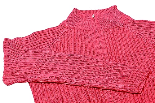 Libbi Damski kardigan prążkowany różowy XS/S, Rosa, XS