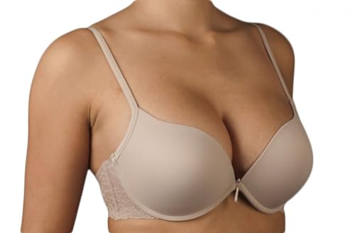 Selene Damski biustonosz Judith Push-Up, beżowy (Tierra), 85B
