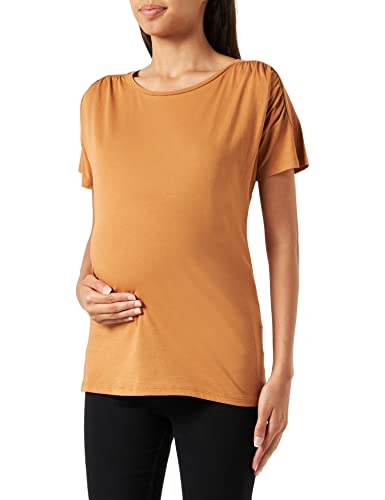 Supermom Damska koszulka Hughes Short Sleeve T-Shirt, Almond-N101, L, Almond - N101, 40