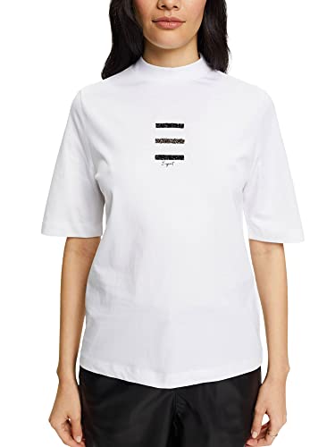 ESPRIT Collection Koszulka damska, 100 (Biały), XS