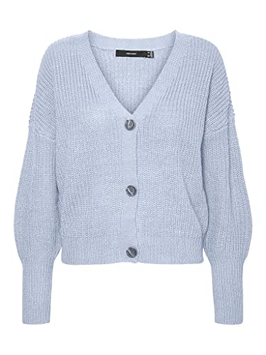 VERO MODA Damski kardigan Vmlea Ls V-Neck Cuff Noos, Skyway, L
