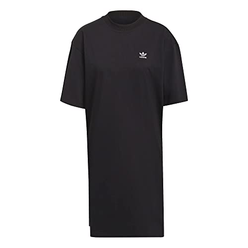 adidas Damski t-shirt sukienka, czarna, 30