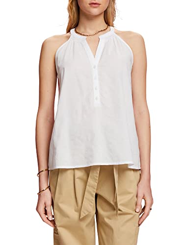 ESPRIT Damska bluzka 053EE1F308, 100/biała, XXL, 100 / biały, XXL