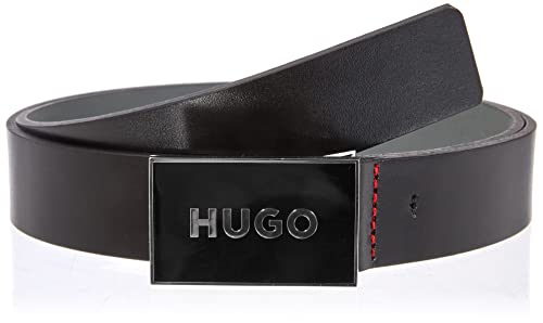 HUGO Męski pasek Gerrity_Sz30, czarny1, 85
