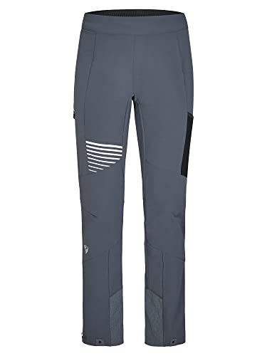 Ziener Damskie spodnie softshellowe NEVINIA | Skitour, Nordic, wiatroszczelne, elastyczne, funkcjonalne, ombre.White, 40