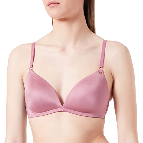 Women'secret Lovely Biustonosz Trójkątny, Tiul, Logo, Różowy, 85B