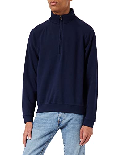 Fruit of the Loom Sweter męski premium, Deep Navy, L