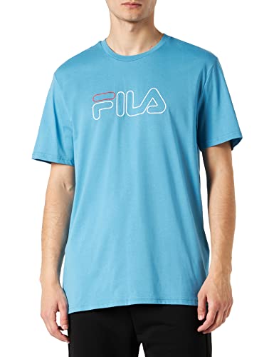 FILA Męski T-shirt SOFADE, Cendre Blue, S, cendre blue, S