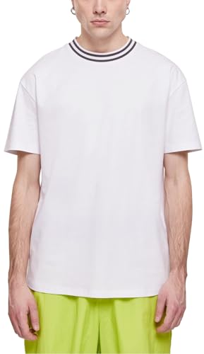 Urban Classics Koszulka męska piłkarska, biały, 5XL