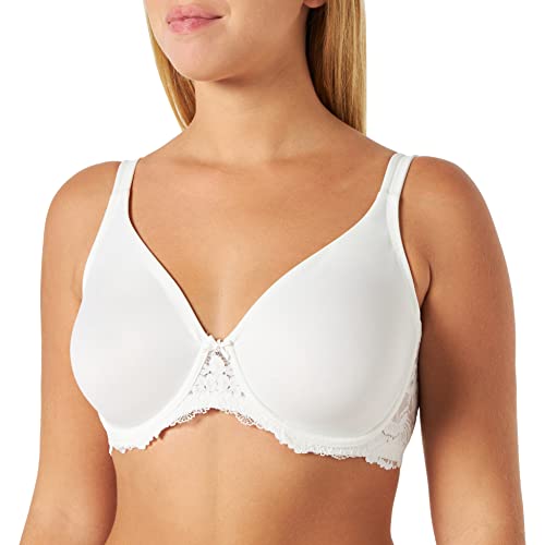 women'secret Damski biustonosz Real z mikrofibry, żółty/biały, 75D, żółty/biały, 75D