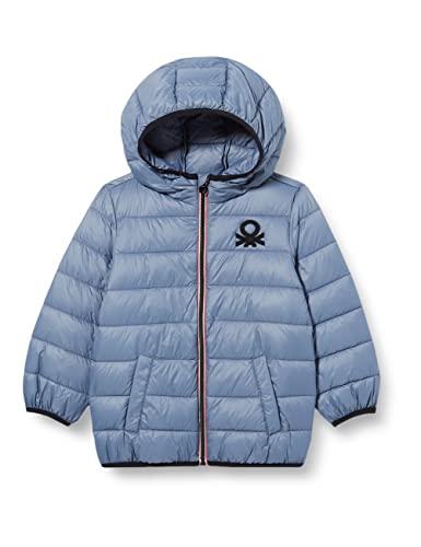 United Colors of Benetton Kurtka dziecięca i młodzieżowa 2twdgn00 g, niebiesko-szara 030, 90 cm