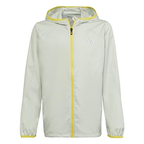 adidas U MTN WB Jacket Kurtka Dla dzieci i młodzieży, Zielony (VERLIN/AMAIMP), 12 lat