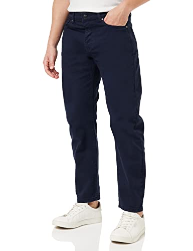 United Colors of Benetton Spodnie męskie 480rue00k dżinsy, ciemnoniebieskie 016, 38 cm, Ciemnoniebieski 016, 38
