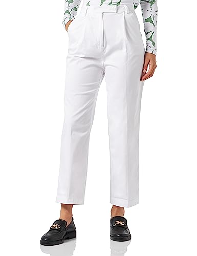 Sisley Spodnie damskie, White 101, 42