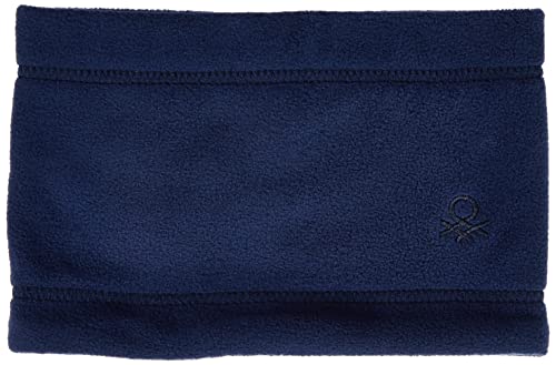 United Colors of Benetton Szalik chłopięcy 6u87gu003, ciemnoniebieski, 852, rozmiar uniwersalny (2 sztuki)