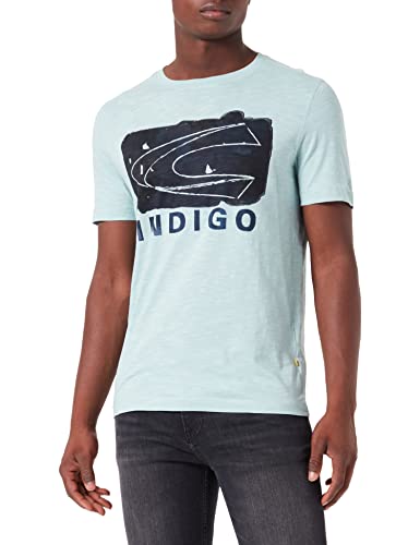 Camel Active Męski T-Shirt 409745/8T06, Vintage Mint, L