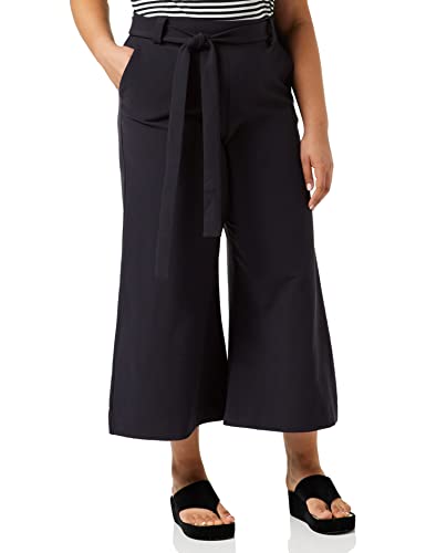 French Connection Damskie spodnie Whisper Ruth Belted Culottes Business Casual, Niebieski (Utility Blue), 36