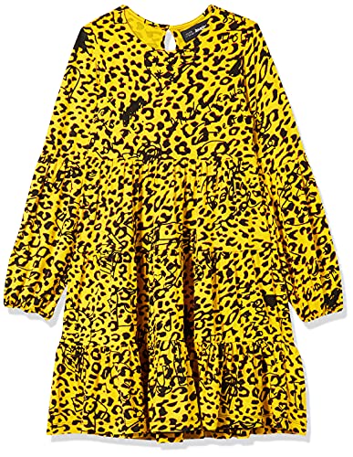 Desigual Sukienka dziewczęca Vest_Laura Casual, żółty, 5-6 Lata