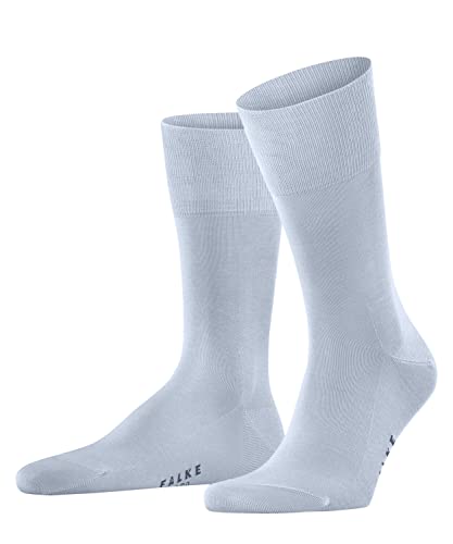 FALKE Mężczyźni Skarpety Tiago M SO Organiczna Bawełna jednokolorowe 1 Para, Niebieski (Light Blue 6594), 39-40