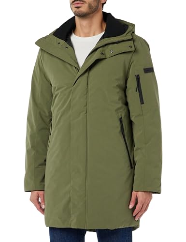 TOM TAILOR Denim parka męska, 10415 - Dusty Olive Green, L