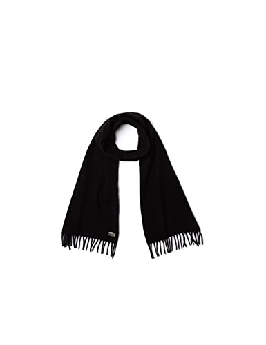 LACOSTE - szalik-RE7394-00, czarny (031), rozmiar uniwersalny