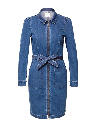 ONLY Damska sukienka Onlnew CHIGO DNM NOOS w kolorze niebieskim (Medium Blue Denim), 34 (DE)