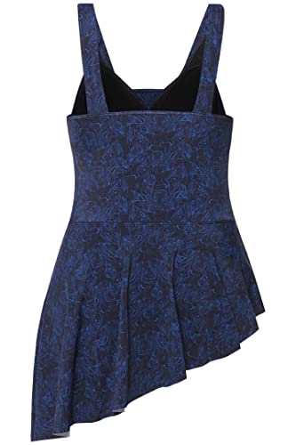 Ulla Popken, Damskie duże rozmiary, sukienka kąpielowa, tucan, morski