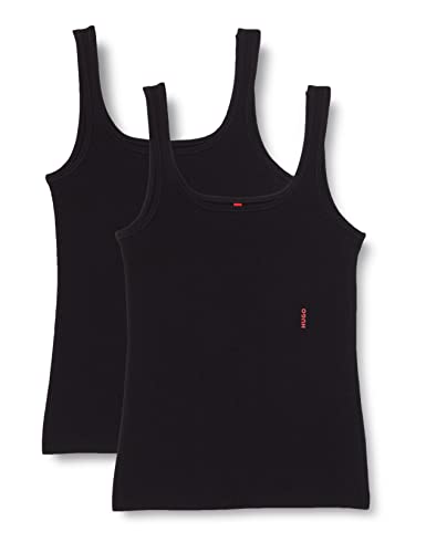 HUGO Damska kamizelka Twin (2 sztuki), czarny1, XS