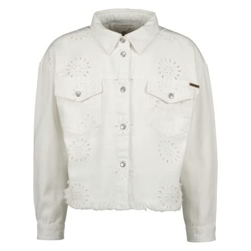 Vingino Girl's Tanja Broderie, Real White, 14
