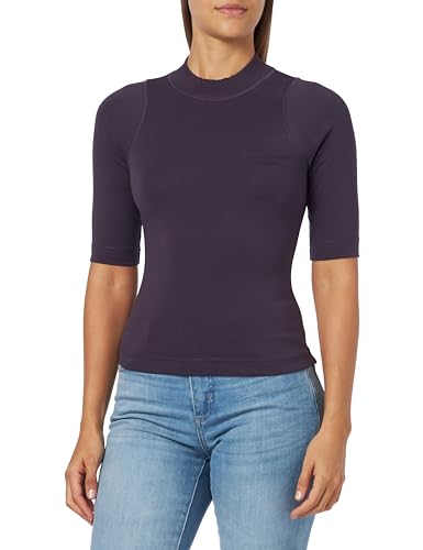 G-STAR RAW Cycling Ultra Slim Cropped T Wmn Kurtka damska, fioletowy węgiel, M