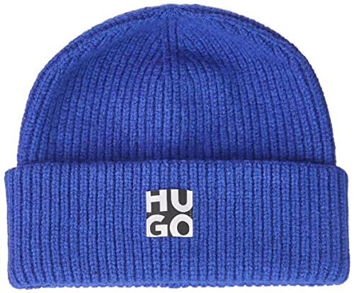 HUGO Czapka damska, Medium Blue422., jeden rozmiar