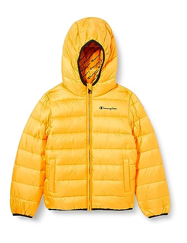 Champion Legacy Outdoor K-Light WR Hooded Dla dzieci i młodzieży kurtka, Giallo, 7-8 lat