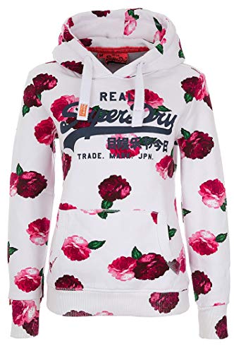 Superdry Damska bluza z logo Chelsea Ditsy AOP