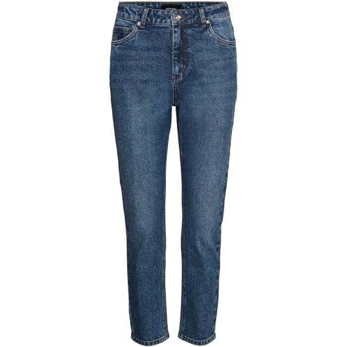 Vero Moda Dżinsy damskie, Ciemnoniebieski denim, 25W x 32L