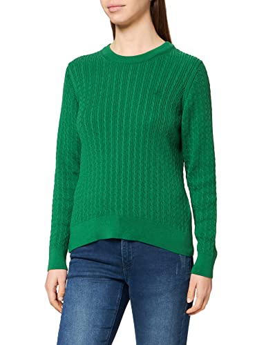 GANT Sweter damski, Bogata zieleń, S