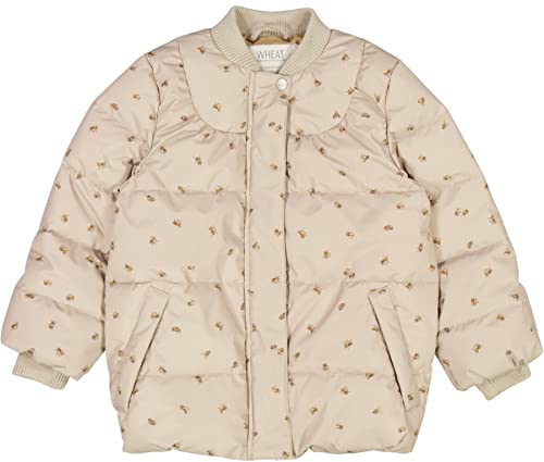 Wheat Dziewczęca letnia kurtka pikowana, kurtka przejściowa Lola – wodoodporna, Gravel Bumblebee
