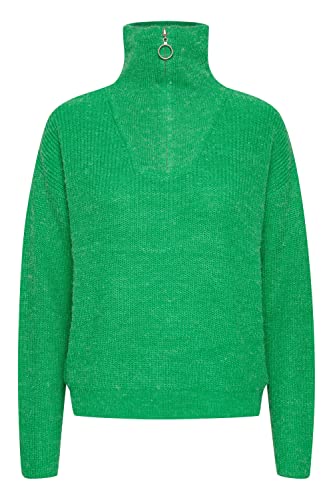 ICHI Sweter damski, 166138 / Kelly Green, S