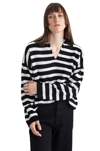 DeFacto Damska bluza, czarny, XL