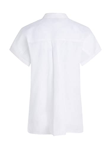 Tommy Hilfiger Damska bluzka lniana, écru, 42